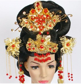 Ancient princess queen fairy wig long princess cosplay hair han dynasty wig ancient chinese wig for women cosplay