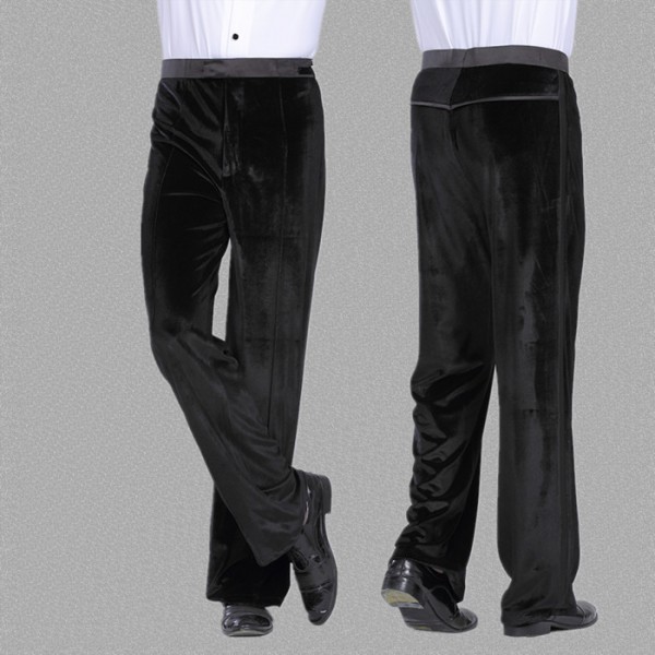 Buy GIORGIO ARMANI Main Line Blended Regular Fit Trousers | Black Color Men  | AJIO LUXE