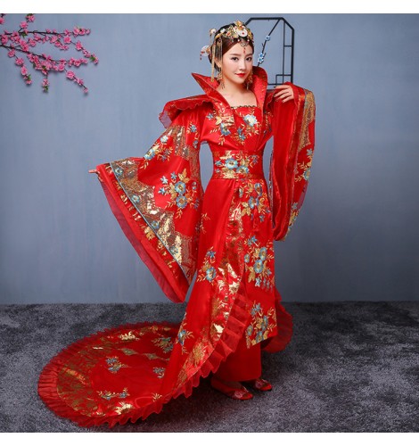 Women's Chinese ancient folk dance dresses anime drama photos fairy ...