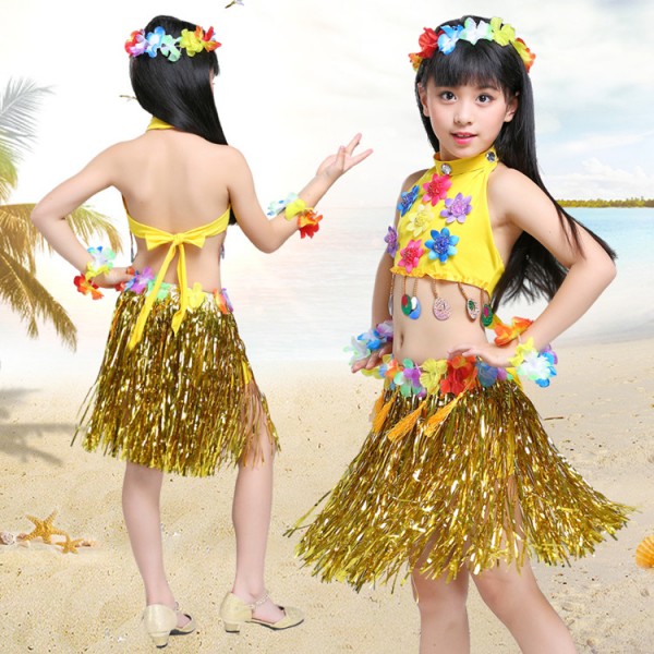 hawaiian dress for kids