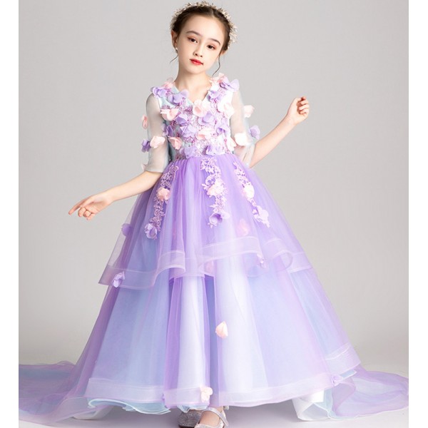 light purple dress for girls