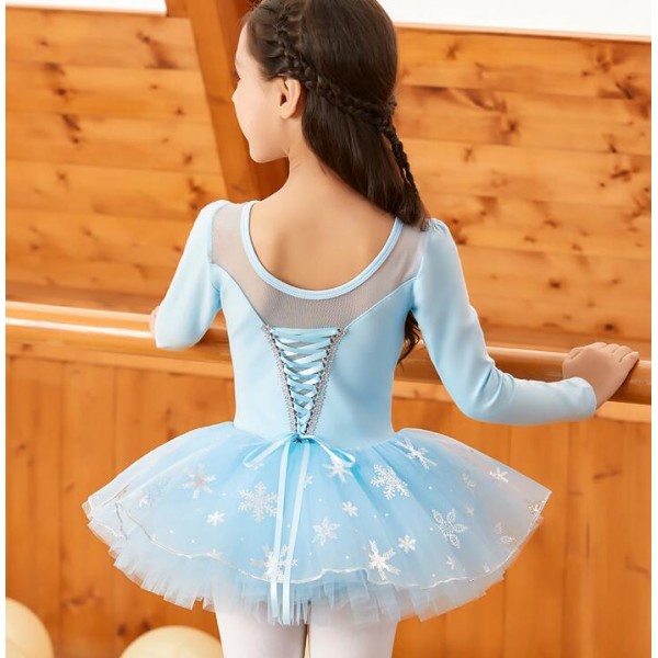 Girls pink tutu skirt ballet dance dress for kids modern dance princess ...