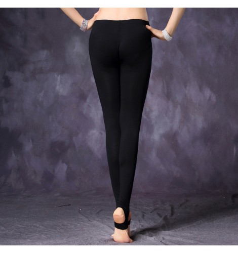 Belly Latin dance long pants practice clothes Modal leggings for women ...