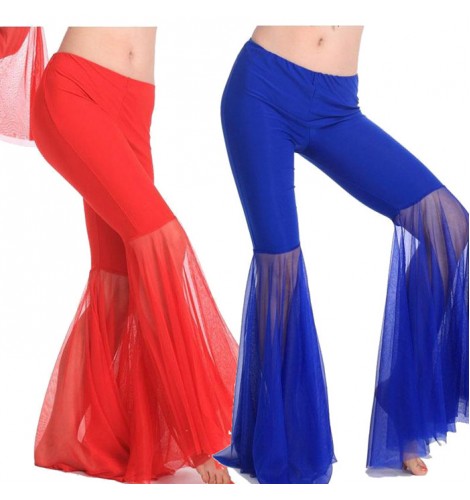 Khadda-Women Cotton Flex/Khadi Pants/Trousers. Turquoise Color, Pack(1 Pant)