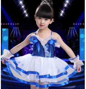 3 pairs Girls kids hiphop dance model show princess stage