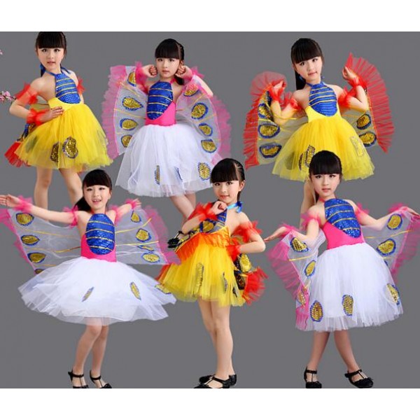 KAKU FANCY DRESSES Tu Tu Skirt for Girls, Western Dance Dress (Skirt with  Wings)- Red, 5-6 Years Kids Costume Wear Price in India - Buy KAKU FANCY  DRESSES Tu Tu Skirt for