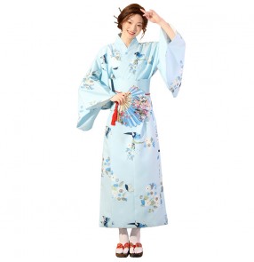 Black white Japan Tradition Japanese Kimono Men male Yukata Clothing Vest  Top Coat Skirt for film Cosplay Bathrobe Show- Material : polyesterContent  : Only Coat and