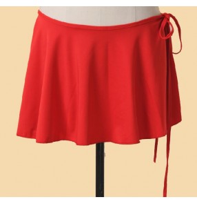 Girls mini latin dance skirt