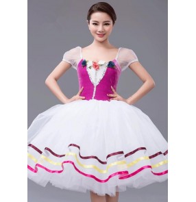 Kids girls adult ballet dancing dress leotard tutu skirt  custom size made