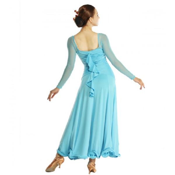 light blue maxi dress for dance