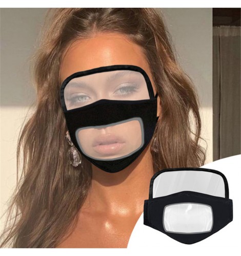 Shield Face Mask, Transparent Mask