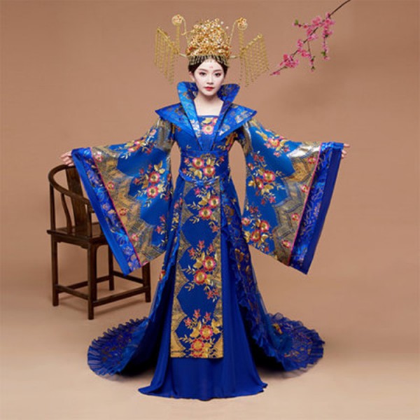 Women s Chinese Ancient Traditional Classical Empress Dresses Princess 