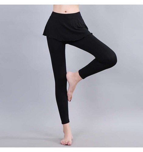 Yoga pants women white black modal slimming yoga clothes tight-fitting ...